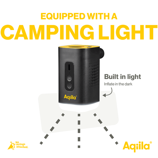 Aqiila Airbird Luchtpomp + Lamp C2