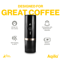 Aqiila Coffeebird espressoapparaat