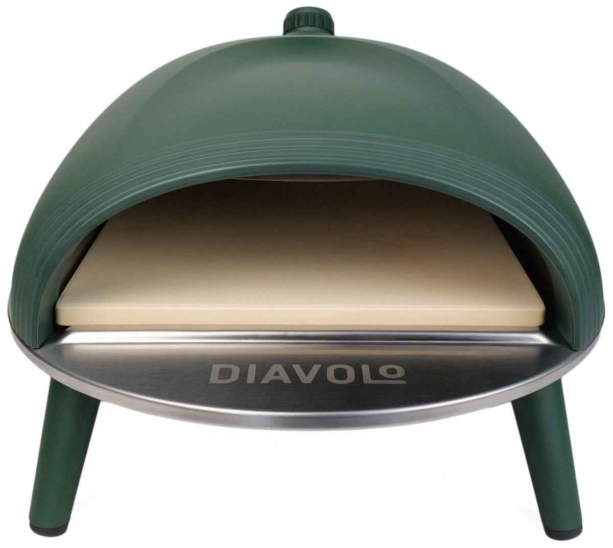 Delivita Diavolo Gas-Fired Pizza Oven - Green