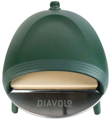 Delivita Diavolo Gas-Fired Pizza Oven - Green