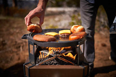 Ukiah Tailgater II Outdoor-Kamin mit Bluetooth-Lautsprecher