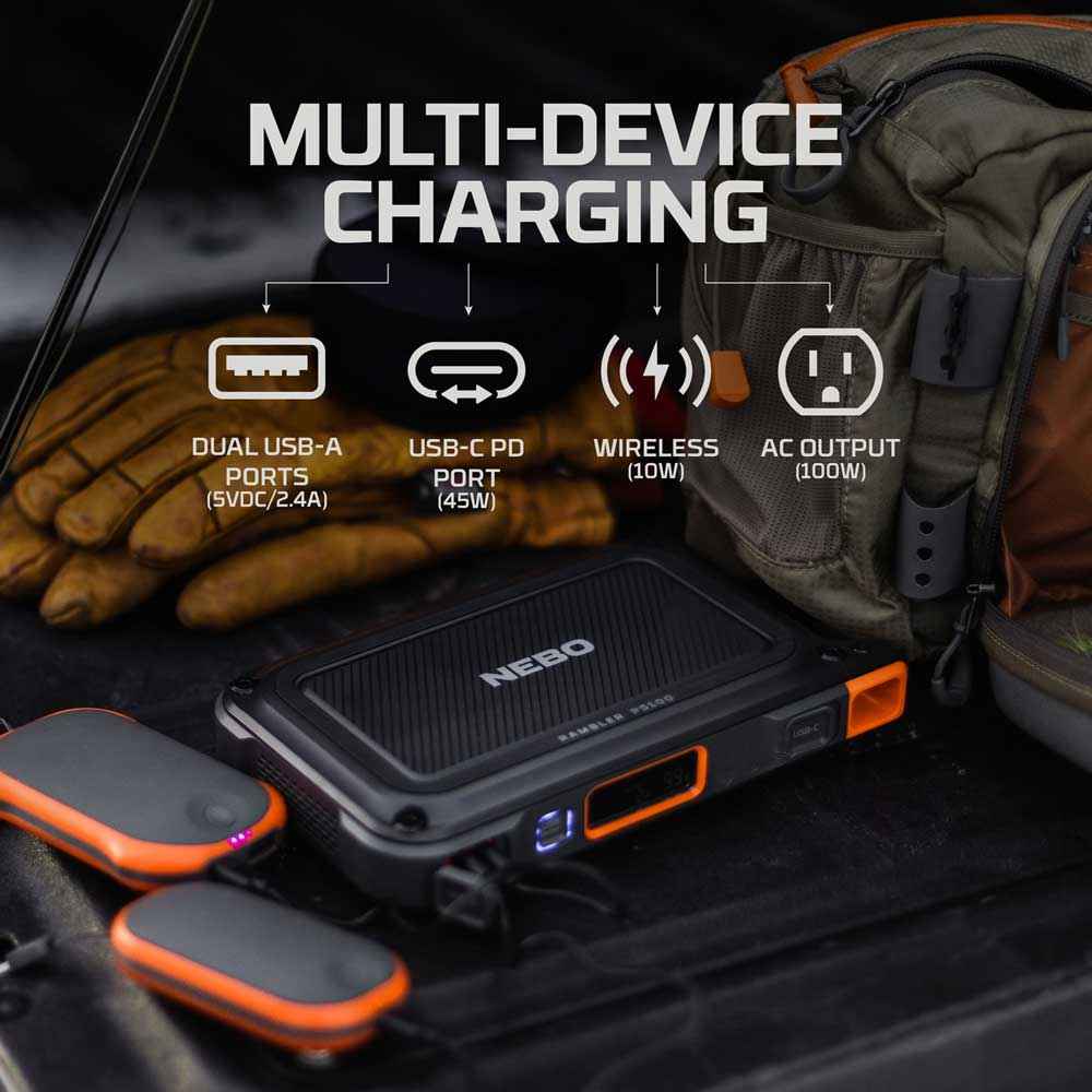 Nebo Rambler 100 Jumpstarter