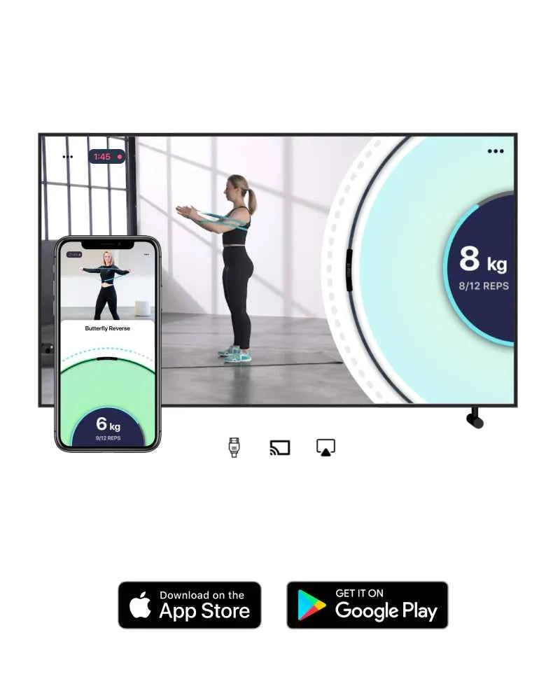 STRAFFR Smart Resistance Band with App