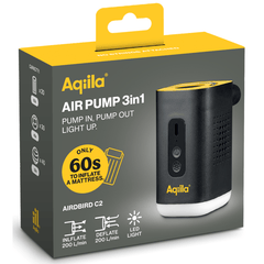 Aqiila Airbird Luchtpomp + Lamp C2