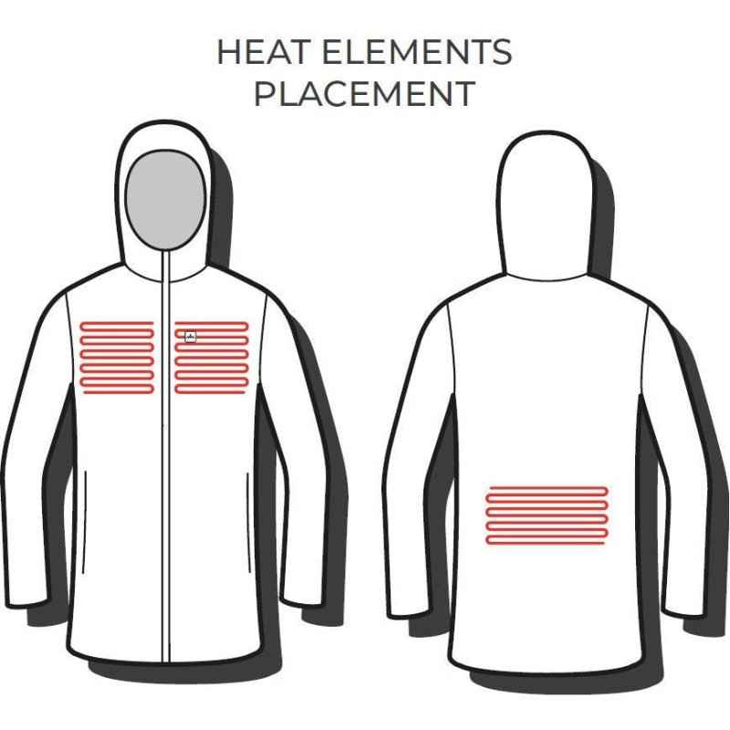 HeatX Heated Oslo Coat Mens