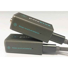 Pale Blue Li-Ion Rechargeable 9V Battery - 2 pack