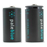 Pale Blue Li-Ion Rechargeable D Battery 2-pack