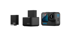 GoPro dubbele batterijoplader + batterij voor HERO12, HERO11, HERO10 & HERO9 Black