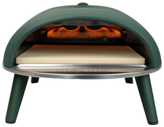 Delivita Diavolo Gas-Fired Pizza Oven - Green