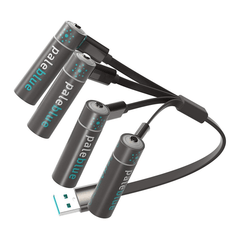Pale Blue Sustainability Kit 8xAA/8xAAA