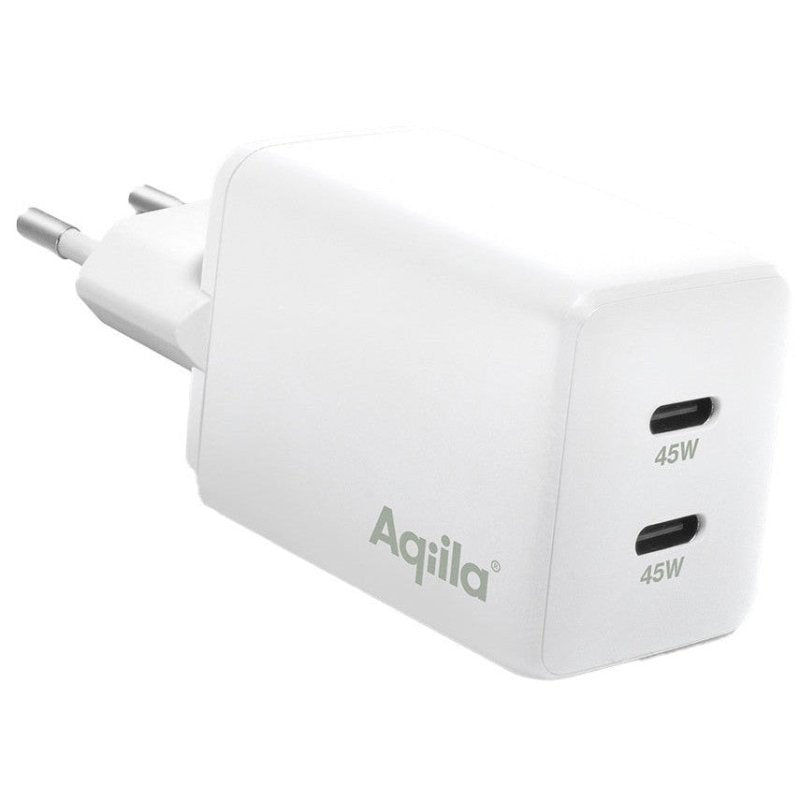 Aqiila Chargebird Wallcharger W2 45W USB-C/USB-A