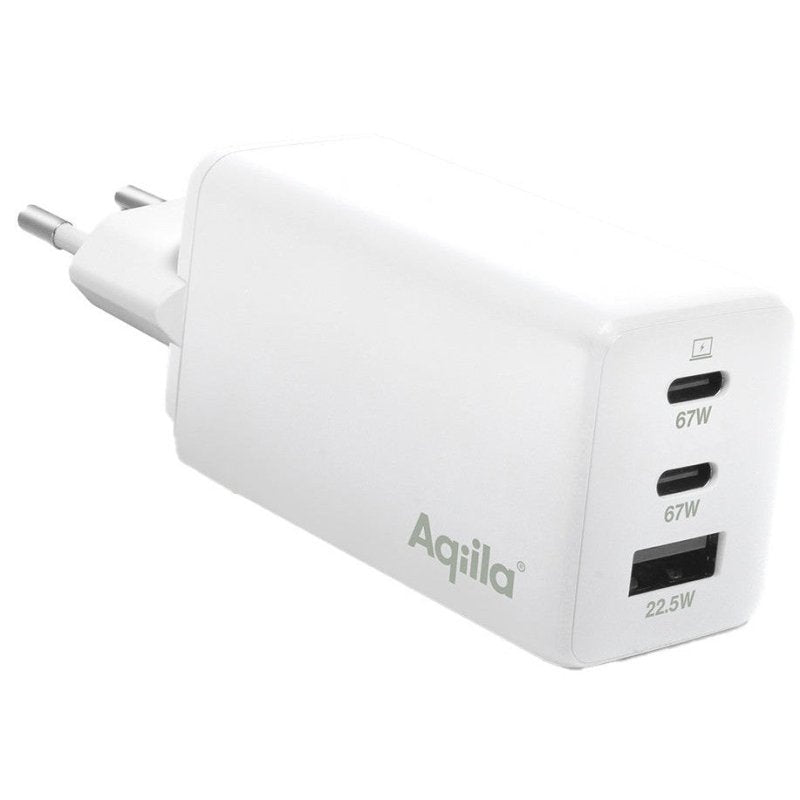 Aqiila Chargebird Wallcharger W3 65W 2xUSB-C/USB-A