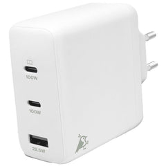 Aqiila Chargebird Wallcharger W4 120W 2xUSB-C/USB-A