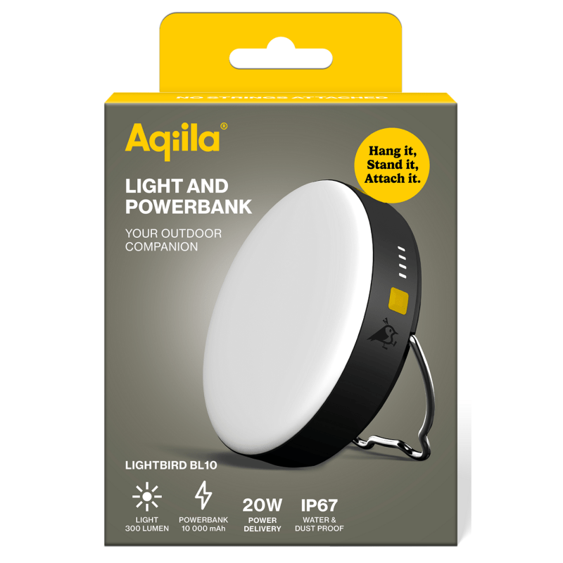 Aqiila Lightbird Powerbank + Lampa 10k mAh BL10
