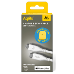Aqiila Silikon USB-C/Lightning 2.0 30W 2m