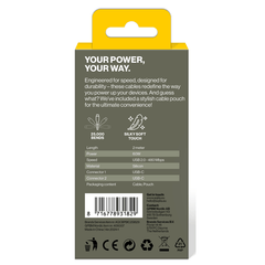 Aqiila Silicon USB-C/USB-C 2.0 60W 2m