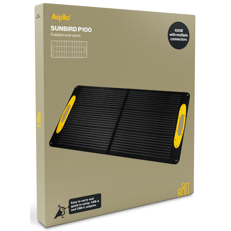 Aqiila Sunbird P100 100W solpanel