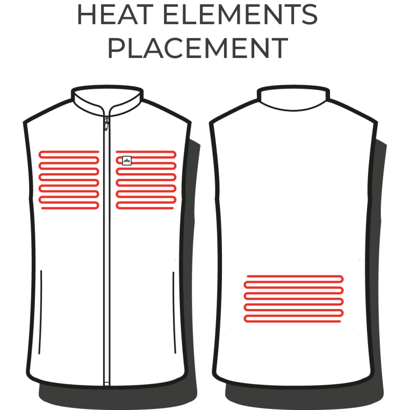HeatX Heated Everyday Vest herr