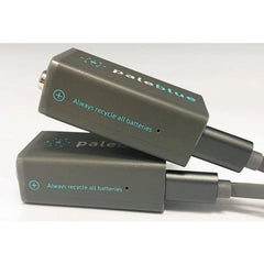 Pale Blue Li-Ion Rechargeable 9V Battery - 2 pack