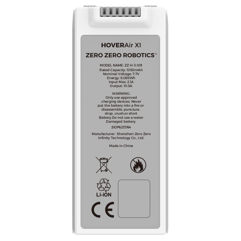 HoverAir X1-batterij