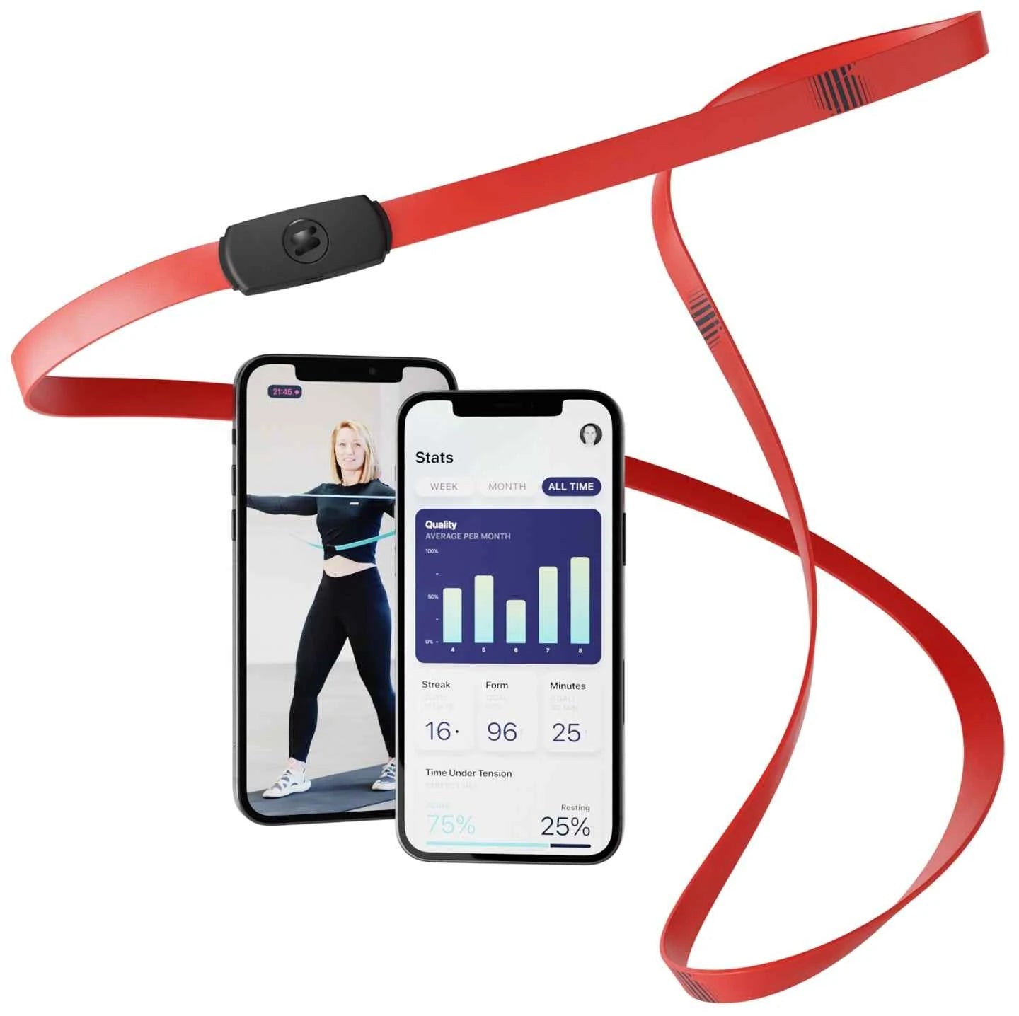 STRAFFR Smart Resistance Band with App